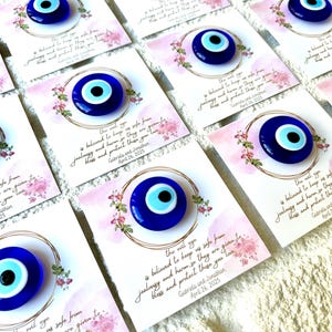 Evil Eye Magnet Favors, Wedding Favors for Guests, Unique Wedding Favors, Baby Shower, Baptism, Bridal, Personalized Favors, Greek Wedding