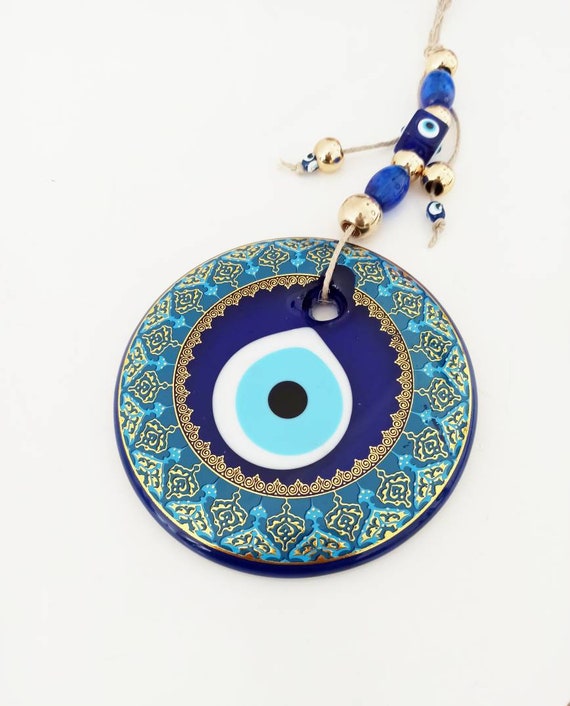 Großes Böses Auge, Evil Eye Wanddekor, Nazar Boncuk, Rundes Evil Eye,  Türkisches Dekor, Evil Eye Hängen, Evil Eye Schutz, Evil Eye Home -   Schweiz