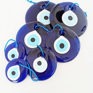 Ojo Maligno Azul Tradicional, Cuenta de Mal de Ojo, Colgante de Vidrio, Ojo Turco, Regalo de Mal de Ojo, Mati Azul, Ojo Griego, Nazar Boncuk, Regalos Espirituales