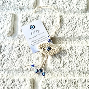 Evil Eye Car Charm, Evil Eye Mirror Hanging, Car Rear View Mirror Charm, Car Charm, Protection Decor, New Car Gifts, Nazar Amulet, Greek Eye