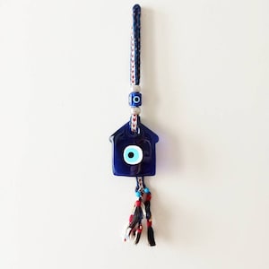 Evil Eye Wall Hanging, Large Evil Eye, Evil Eye Home, Evil Eye House Shaped, Turkish Eye, Evil Eye Boho, New Home Gifts, Evil Eye Door