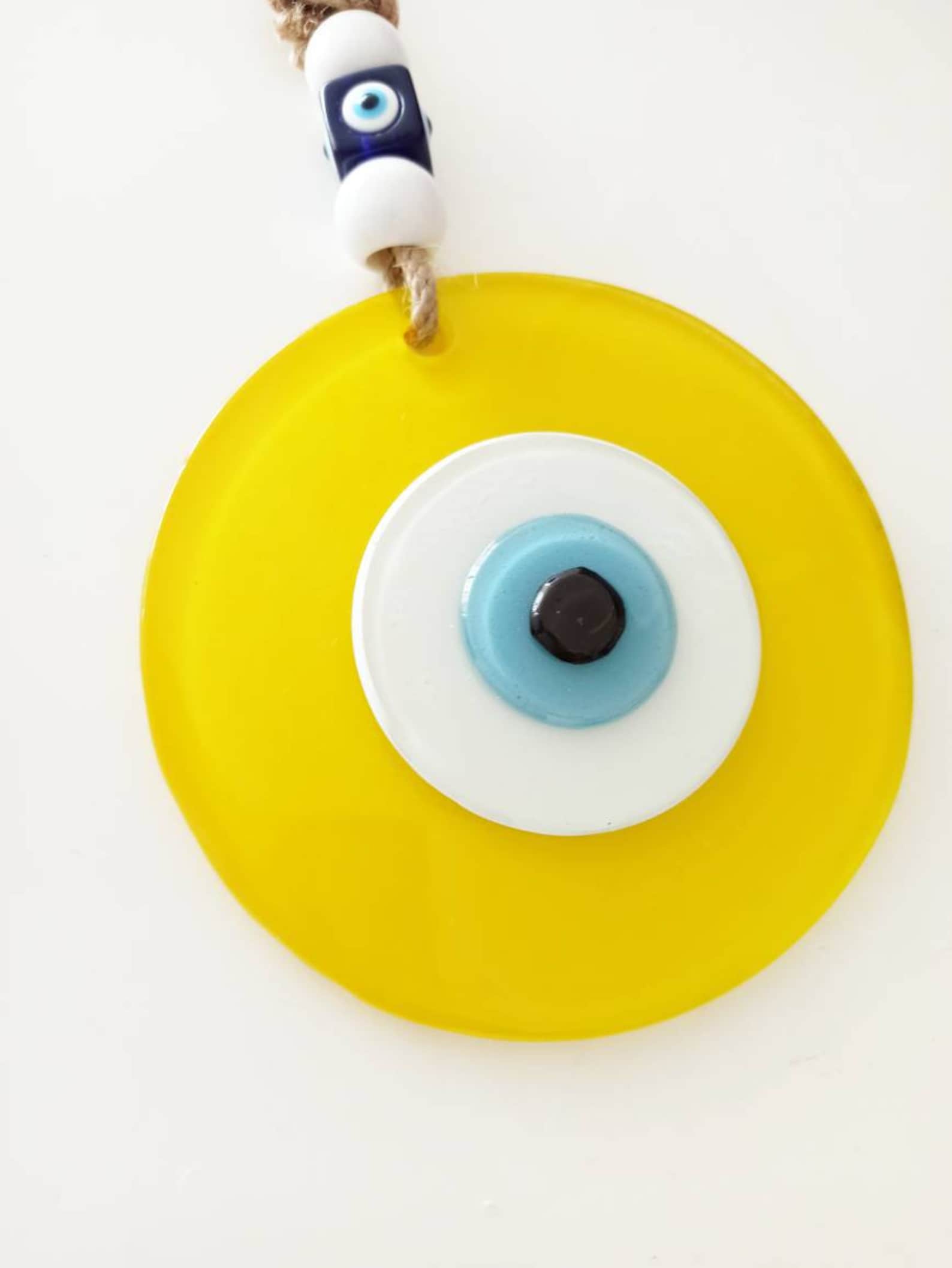 evil-eye-wall-hanging-yellow-evil-eye-yellow-bead-yellow-glass-evil