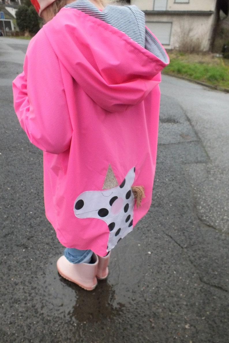 Regenjacke Einhorn Bild 1