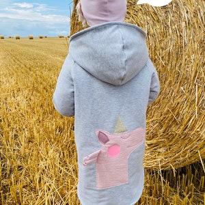 Sweat Jacket &quot;Unicorn&quot;