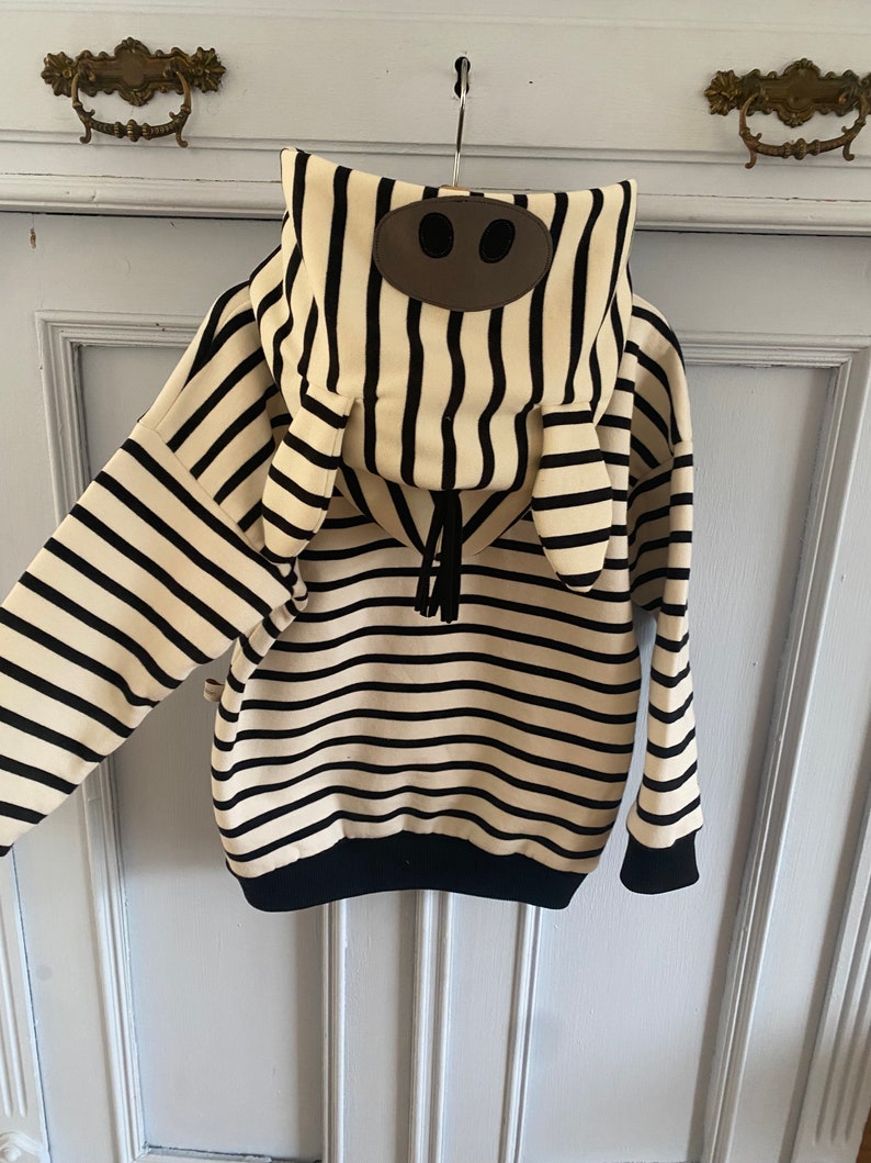 Hoodie Zebra Bild 3