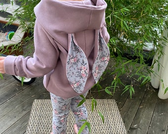 Set aus Hoodie mit Hasenohren und Leggins