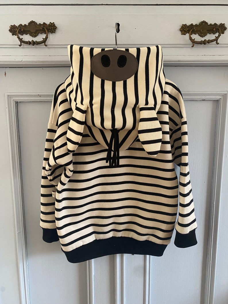 Hoodie Zebra Bild 1