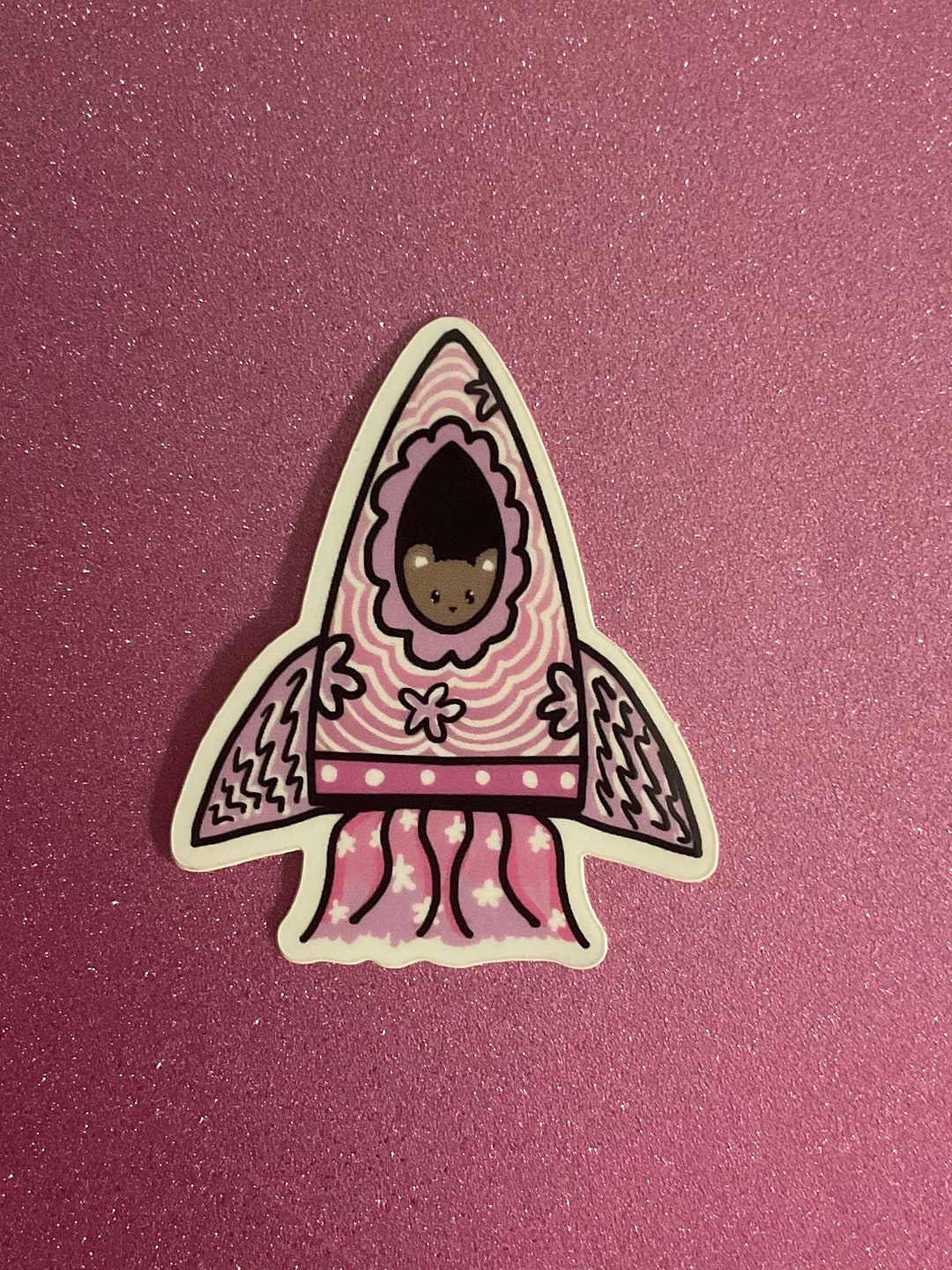 rocket-bear-little-bear-in-a-pink-rocket-etsy