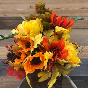 Fall Arrangement, Fall Centerpiece, Fall Table Decor, Autumn Decor, Fall Floral Arrangement, Thanksgiving Centerpiece, Fall Arrangement