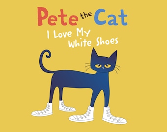 Pete Cat White Shoes - Etsy