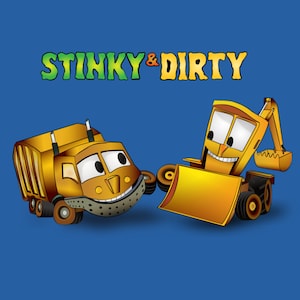 Stinky & Dirty, Stinky and Dirty, Stinky Dirty Show, Stinky and Dirty SVG, Stinky and Dirty PNG, Stinky and Dirty Clip Art