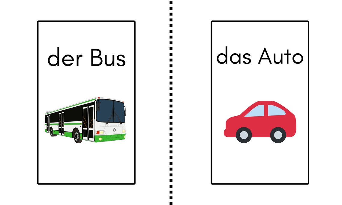 German Flash Cards, Flash Cards German, German Learning, German Cards, German Toddler Learning