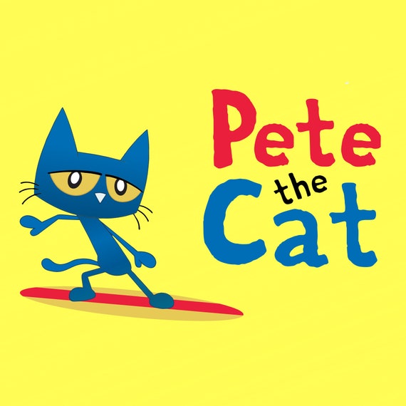 Pete the Cat Pete the Cat Art Pete the Cat SVG Pete the Cat Etsy Canada