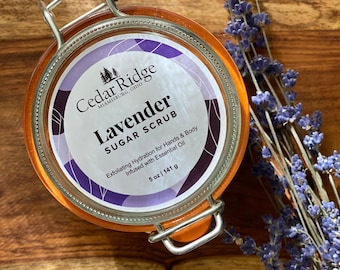 Lavender Hands Sugar Scrub