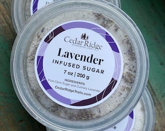 Lavender Infused Sugar