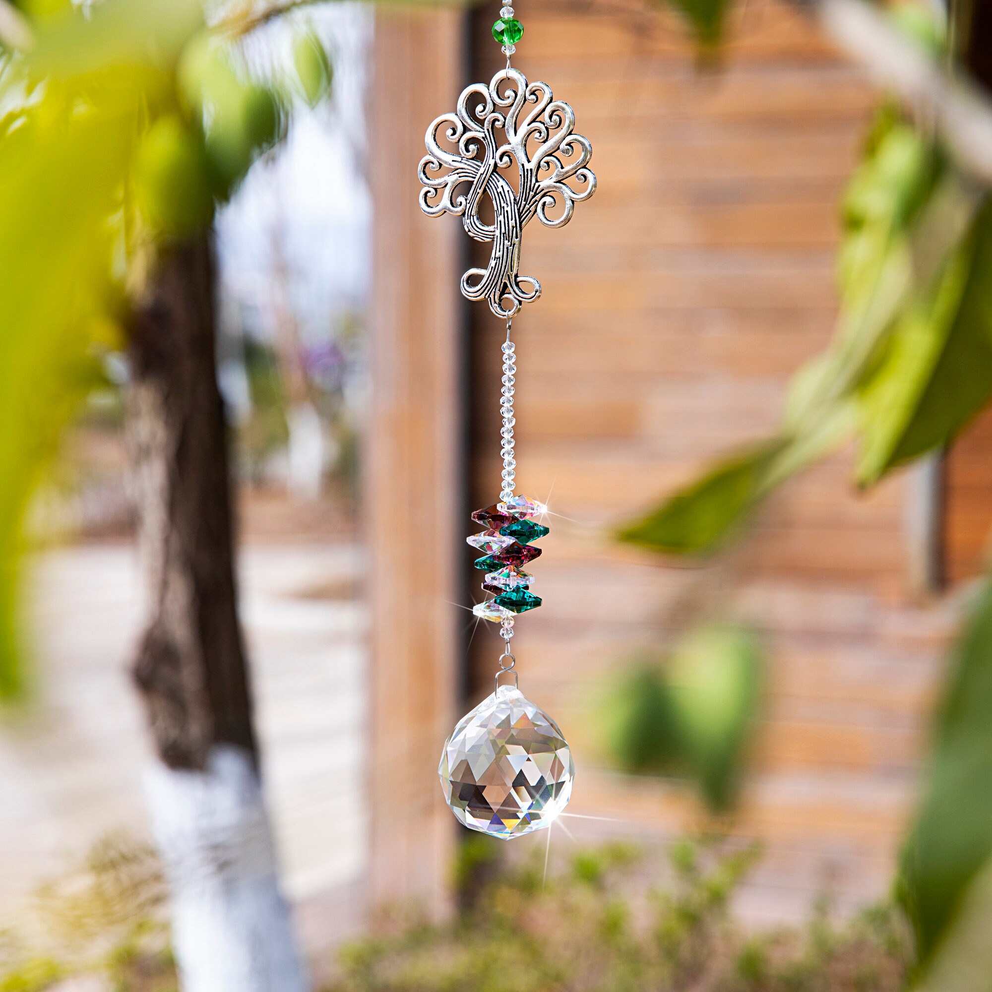 Crystal Garden Suncatcher Hanging Crystals Ornament for Window | Etsy