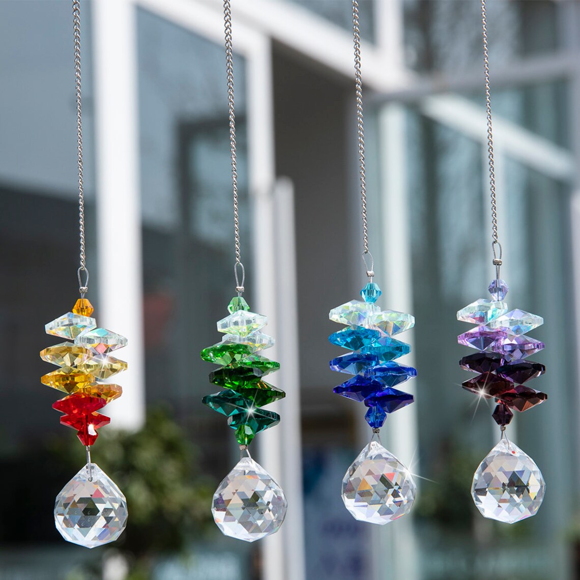 Handmade Window Hanging Suncatcher Rainbow Maker 20mm Etsy