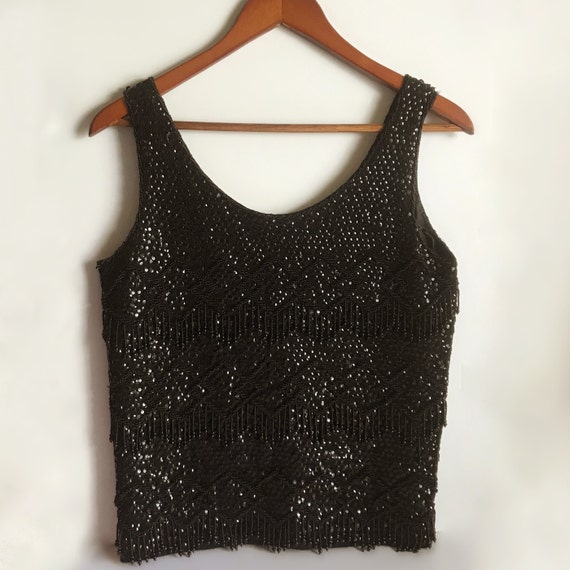 1960s Voguemont Beaded Top