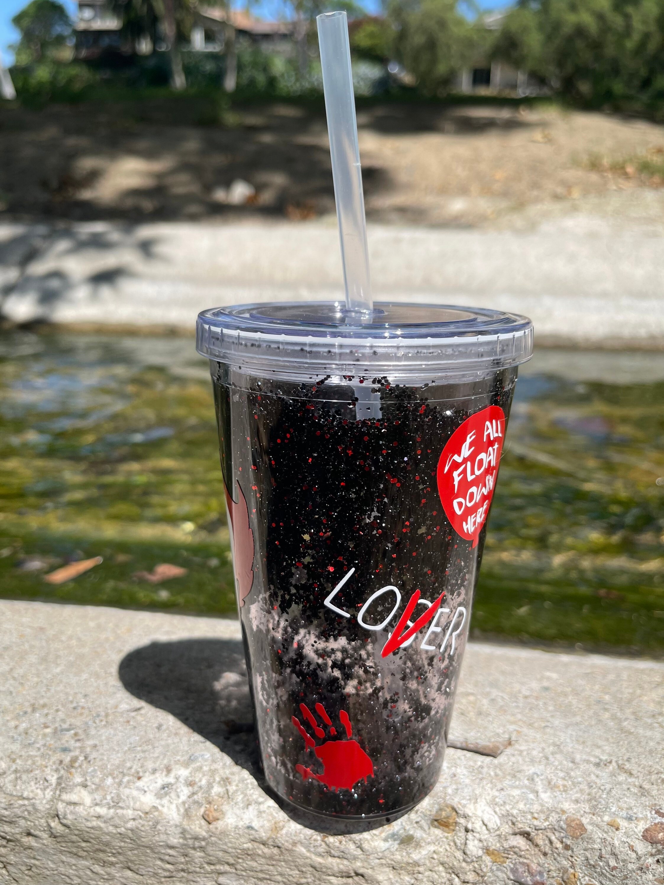 Glitter Snow Globe Tumbler 16 24 & 32 oz Customize with Etsy