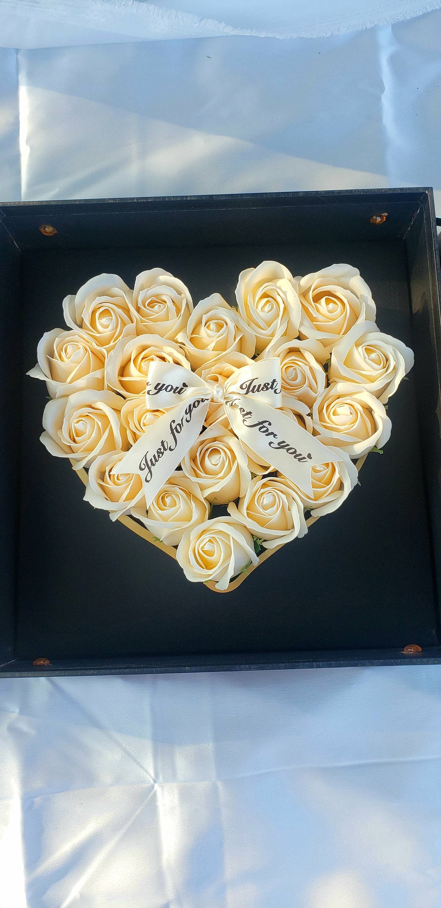 I Love You Box Foldable Flowers Gift Box Forever Roses Etsy UK