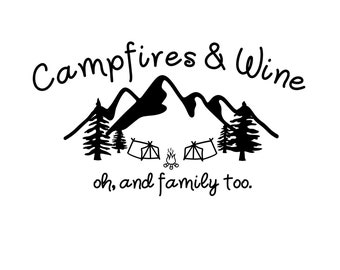 Free Free Camping Wine Svg 679 SVG PNG EPS DXF File