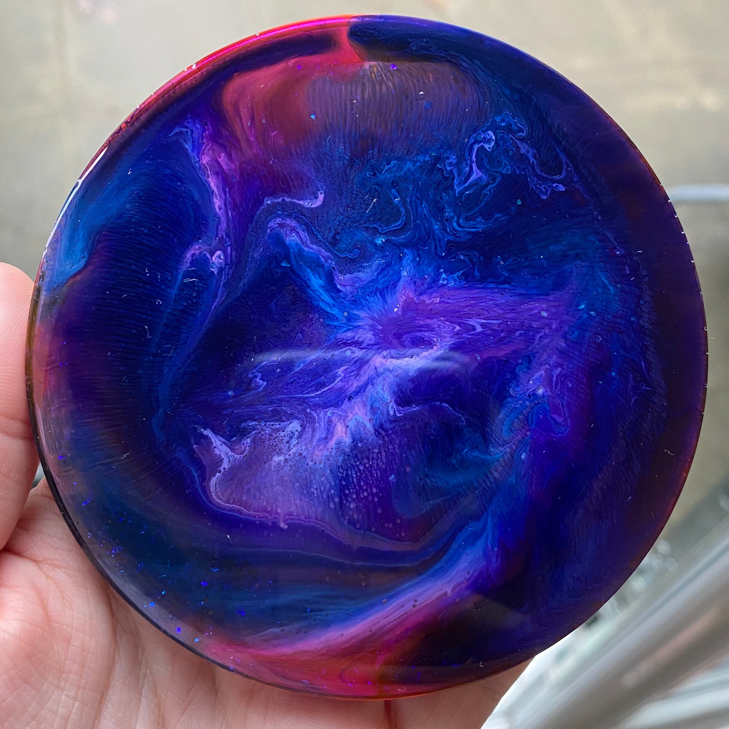 Galaxy Resin Coasters Set of 2 Etsy