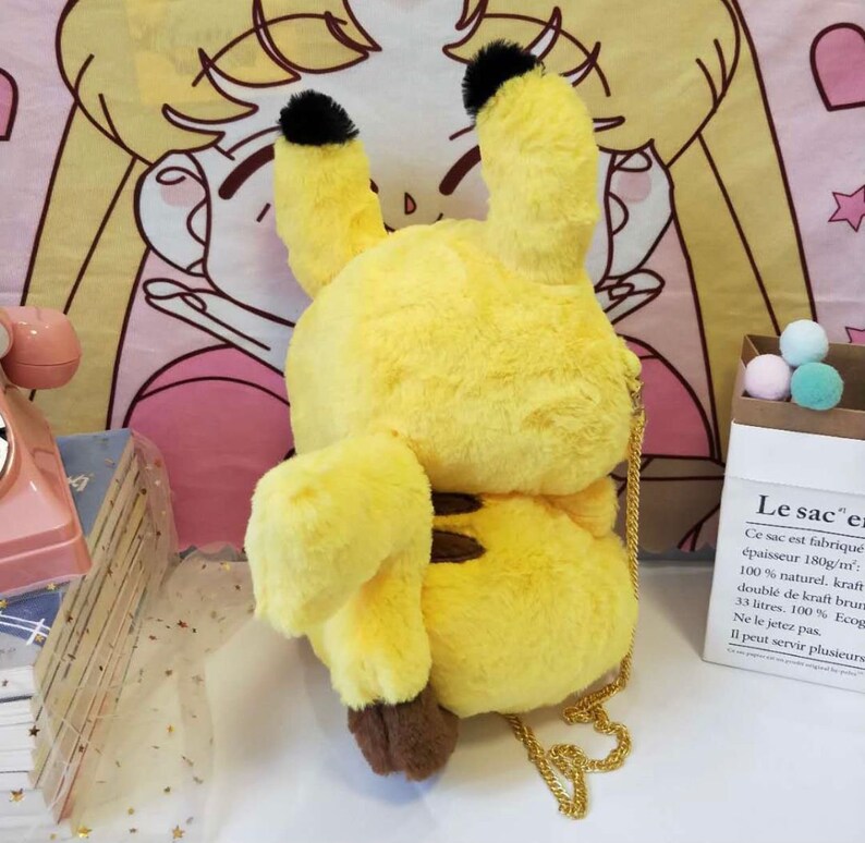 20CM Cotton Doll Bag Going Out Bag Plush Cute Messenger Bag Etsy