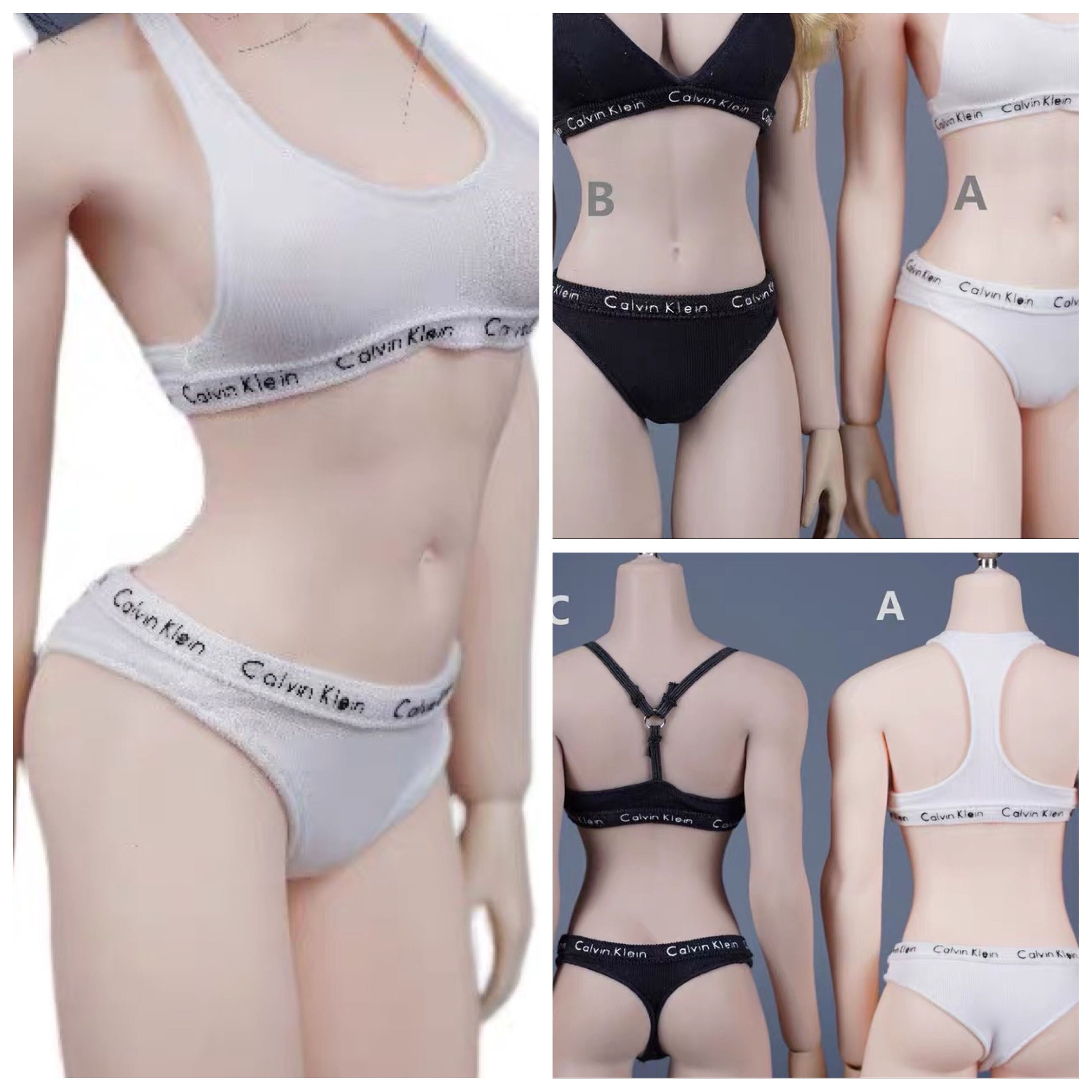 1/6 Female Underwear Briefs Clothes Fit 12'' PH TBL Action Figure Body Toys