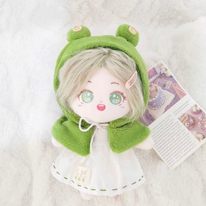 20cm Cotton Doll Clothes Frog Cape Dress 20cm Doll Replacement Dress