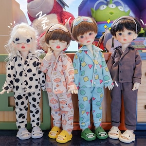 1/6BJD Kleidung YOSD Pyjama 3Er Set Yosd Freizeitkleidung