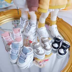 Yosd doll shoes 1/6 BJD shoes sports shoes doll high heel shoes low top shoes