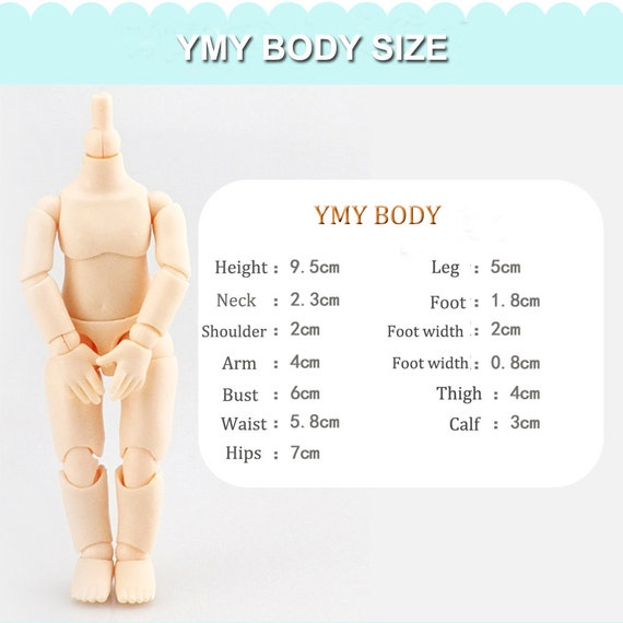 YMY Body Doll Body Obitsu Nendoroid Scale Body Cinnamon Skin Body