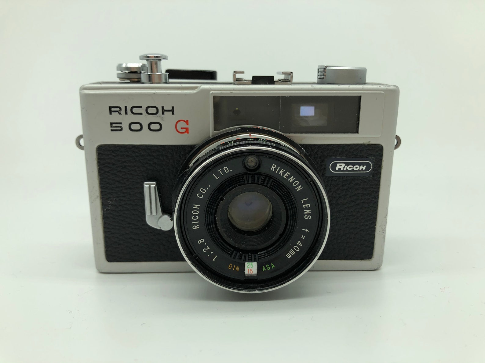 Ricoh 500G 35mm point and shoot rangefinder film camera fully Etsy