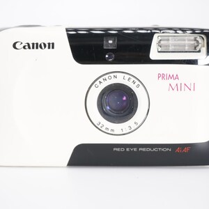 Canon prima mini sure shot M 35mm point and shoot film camera | Fully tested and working