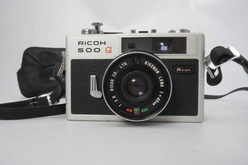 Ricoh 500G 35mm Point and Shoot Rangefinder Film Camera Fully Tested