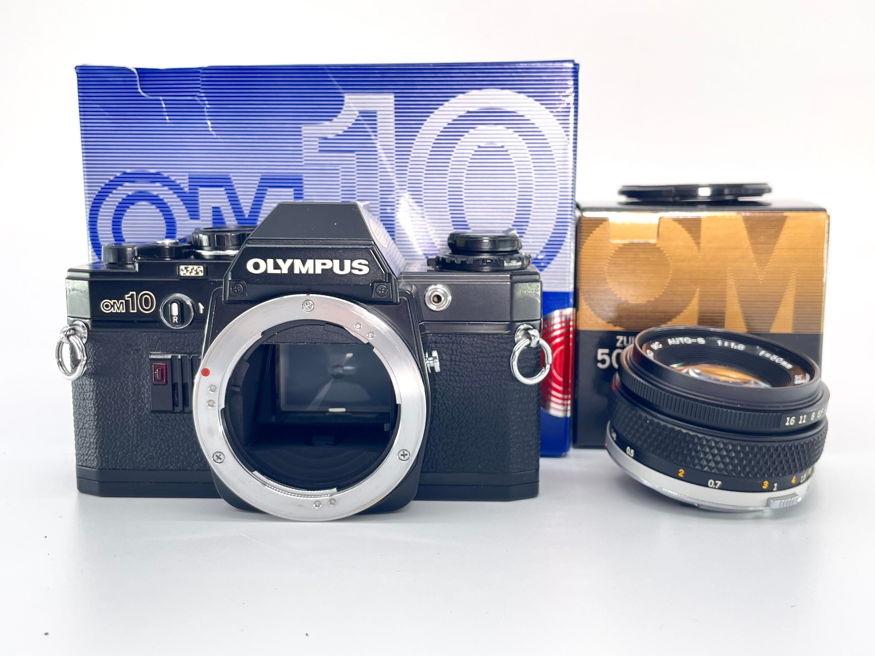 olympus om10 black