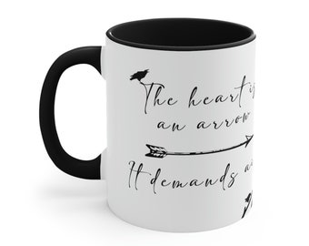 Six of Crows Inspirational Quote Accent Coffee Mug, 11oz