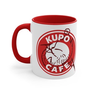 Final Fantasy Moogle Kupo Cafe Coffee Mug, 11oz