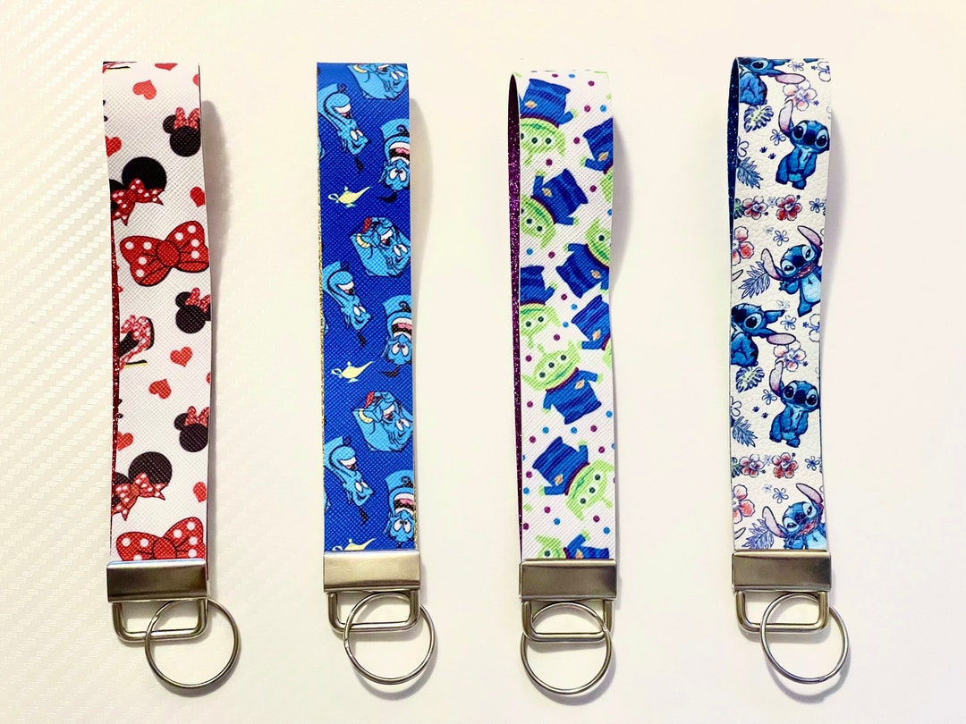Disney Themed Key Fobs/keychains Etsy