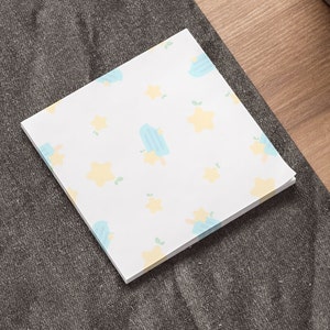 Kingdom Hearts Paopu Obst und Meersalz Eis Post-it® Notizblöcke