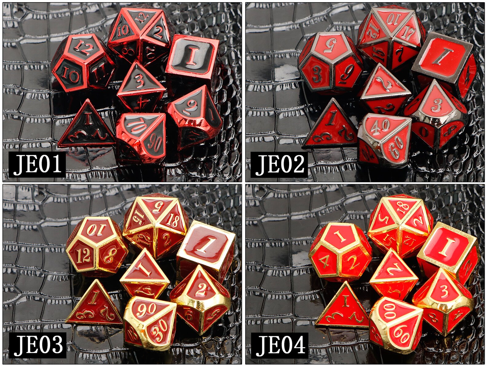 7pcs DnD DiceDragon scale metal dice polyhedral dice Etsy