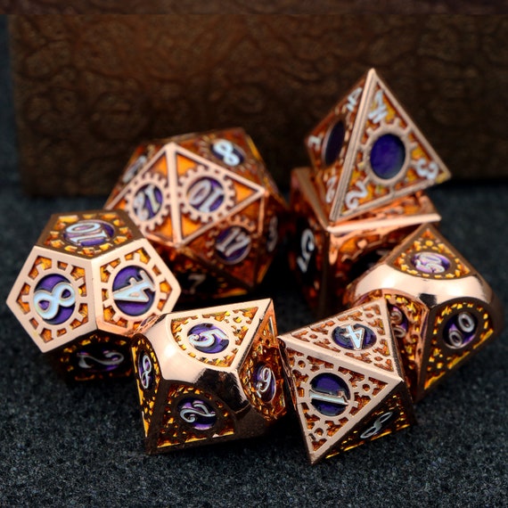 DND dice set Dice Pathfinder dice Cthulhu call dice box and Etsy