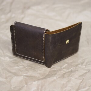 Cartera de cuero / Cartera pequeña de cuero / Mini cartera de cuero / Disponible en 4 colores / Regalo para el día de la madre imagen 5