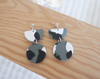 Pendientes Lagoa en verde