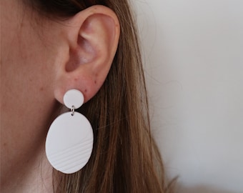 Pendientes Sofía con textura