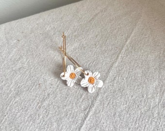 Aros dorados con Margarita