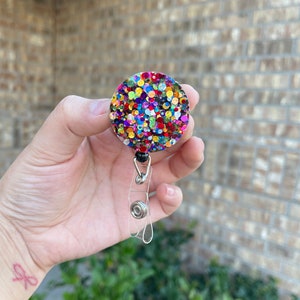 Glitter Badge Reel -  New Zealand