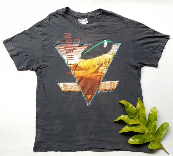ヴィンテージ 1988 レッド ツェッペリン ZOSO T シャツ サイズ L (幅 