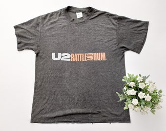 Vintage 1993 U2 Zoo TV Japan Australia New Zealand Tour T Shirt (W