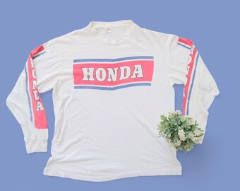 HONDA ホンダ レーシング モトクロスジャージ ロンT イタリア製 現在